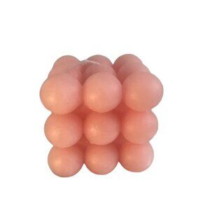 Pink Bubble Cube Home Decor Uncenter Candle